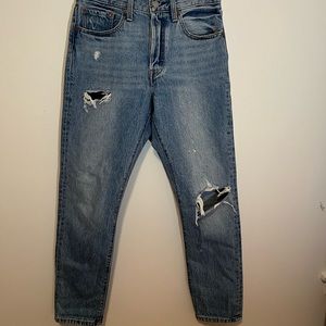 Levi’s Distressed 501 Skinny Women’s Jeans